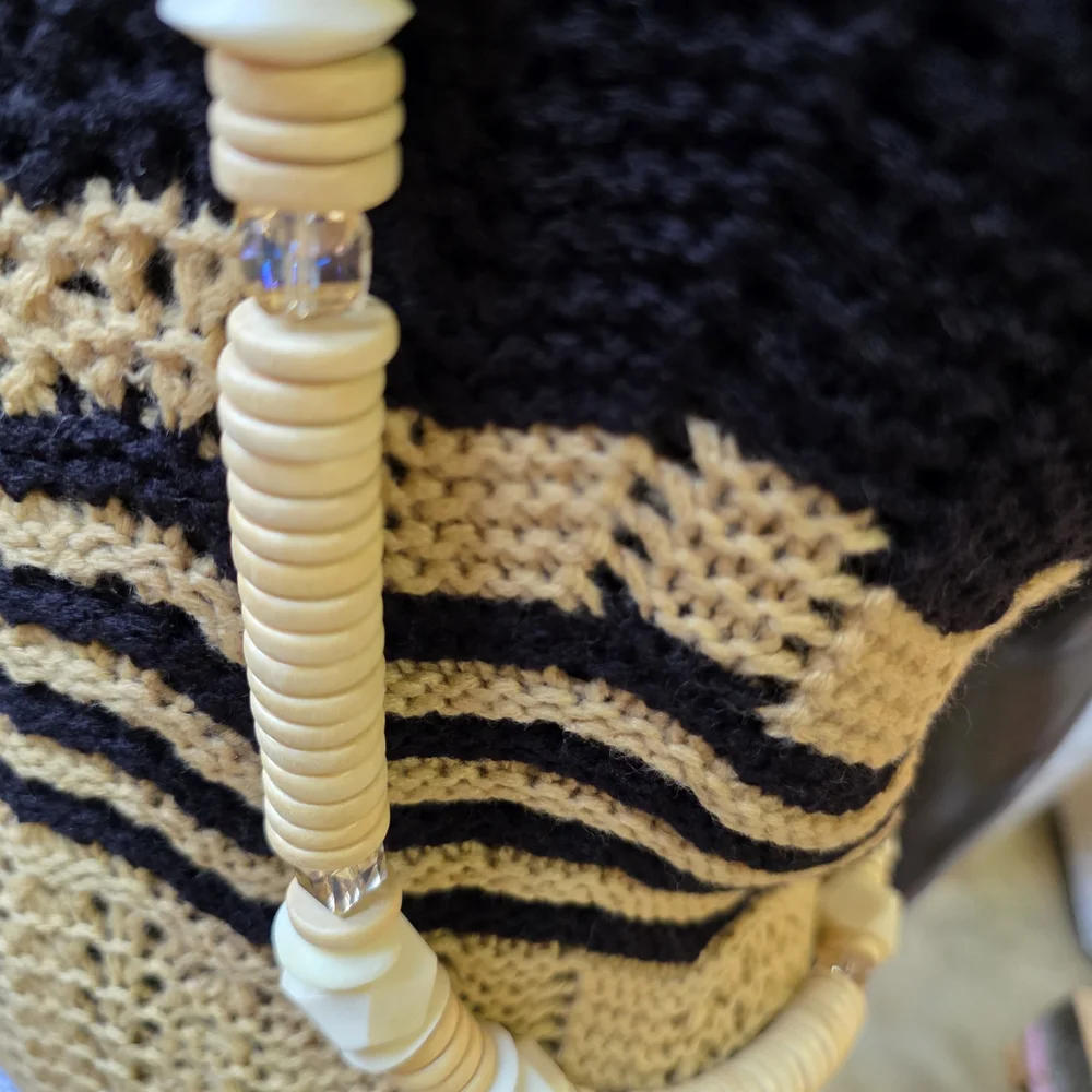 Horn, Crystals & Wood Necklace -Handcrafted By Pink Salt Designs - Picture 10 of 17